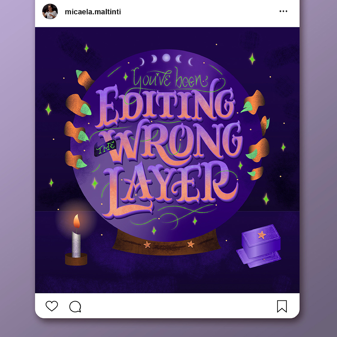 Lettering Horror Stories